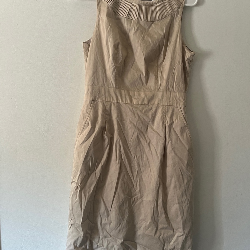 Banana Republic Beige Midi Dress